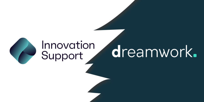 Innovation Support og Dreamwork Logo